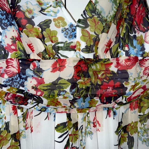 Brand: Ever Pretty Floral Printed Sleeveless V Neck Maxi Dress - Picture 5 of 16